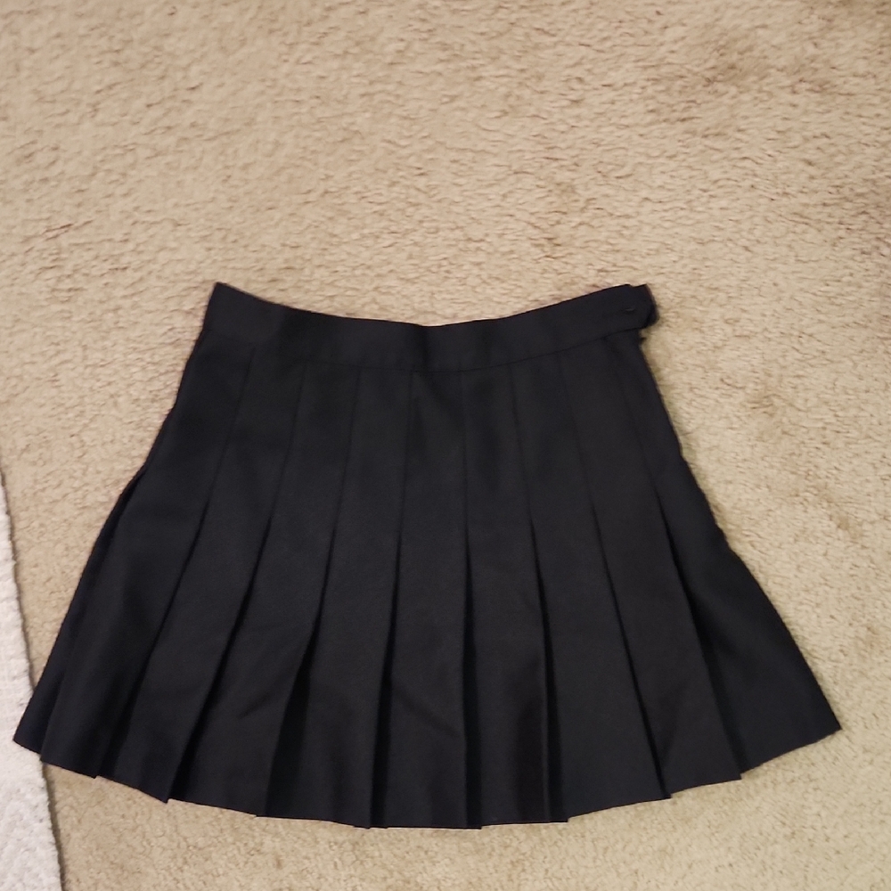 American Apparel Black Skater Skirt